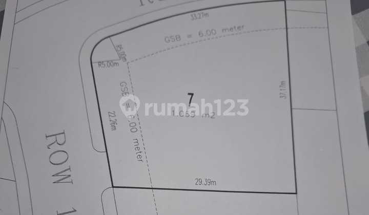 Kavling Huk Besar Di Taman Telaga Golf Bsd City