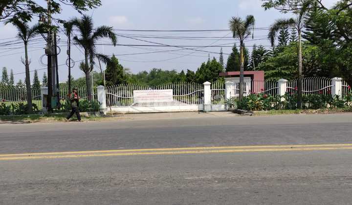 Factory On The Main Road Near Cikande Toll Exit