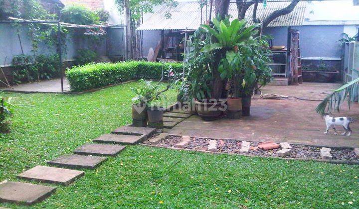 Rumah Darmawangsa Jakarta Selatan Model Lawas Asri Hijau Sejuk Tenang 2