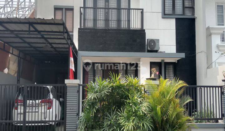 Rumah 2 lantai hadap Selatan sudah renovasi siap Huni di Puspita Loka BSD city 1