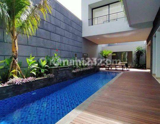 Rumah 3 Lantai Mewah Brand New Private Pool Siap Huni Di Bukit Golf Terrace Bsd City 1