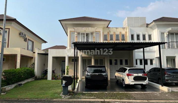 Rumah De Park Frangipani BSD City Hadap Utara Siap Huni 1