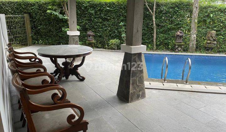 Rumah di Rancamaya Bogor dengan Private Pool Siap Huni 2