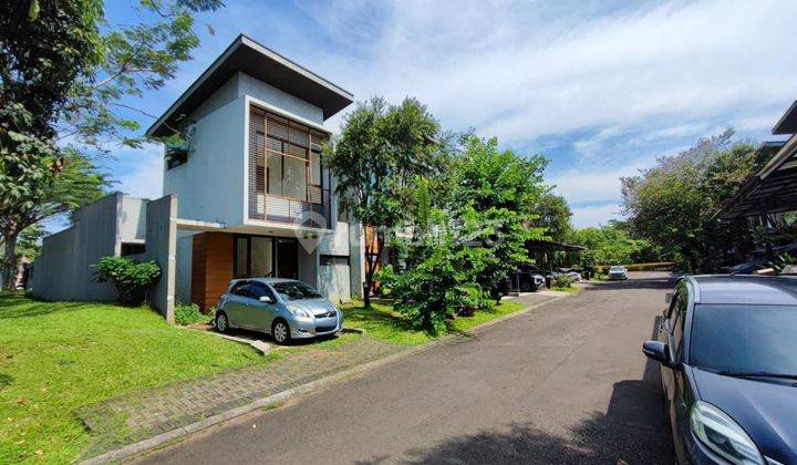 Rumah 2 Lantai Suasana Hijau Banyak Taman Di Avani BSD Cluster Deshna 1