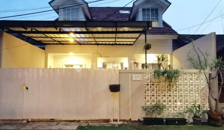Rumah Minimalis Modern Full Furnish di Nusa Loka BSD City
