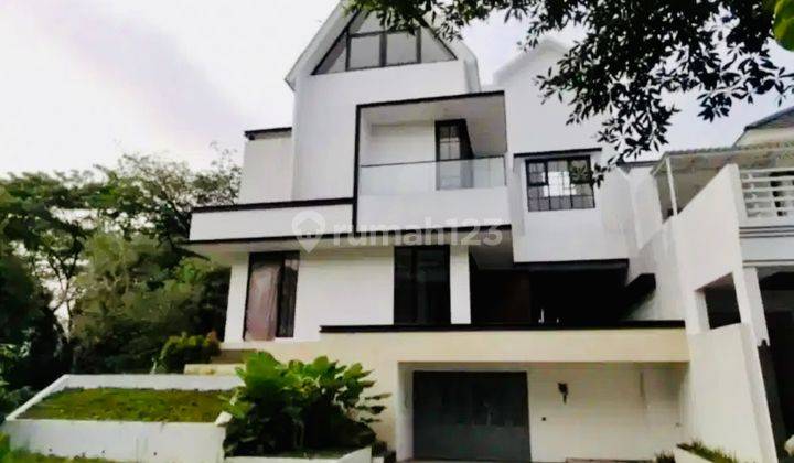 Rumah Baru Mewah 3,5 Lantai Hadap Selatan Row Jalan Lebar Di Caspia The Icon BSD City 1