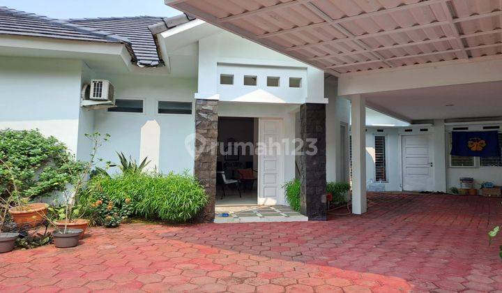 Rumah 1 Lantai Halaman Luas Di Kencana Loka Bsd City 2