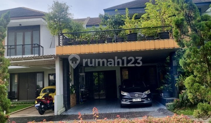Rumah Di Cluster Green Cove Bsd Halaman Belakang Luas