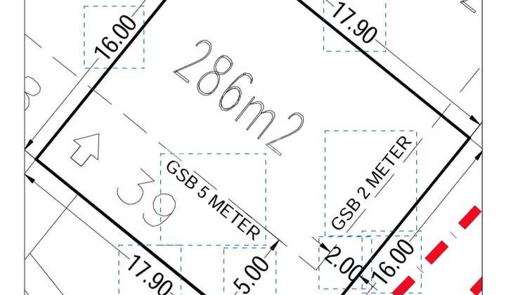 Kavling Hoek Taman Boulevard The Icon Bsd City Hadap Selatan Dan Hadap Timur