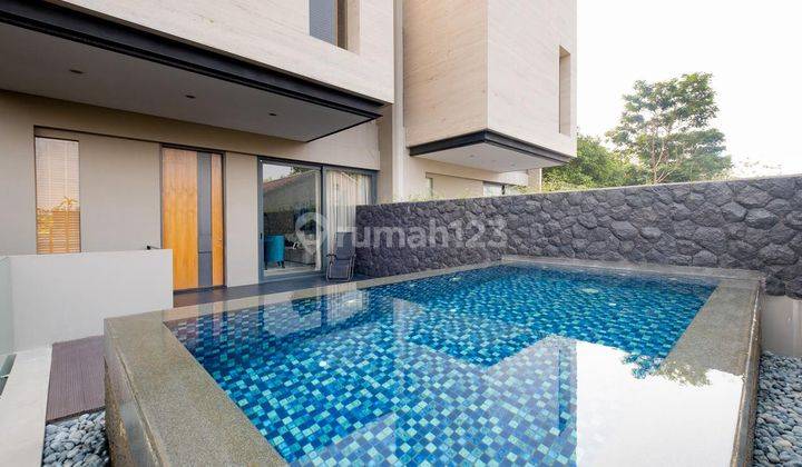 Townhouse Exclusive Private Lift & Pool 3 Lantai + Basement Di Antasari Jakarta Selatan 1