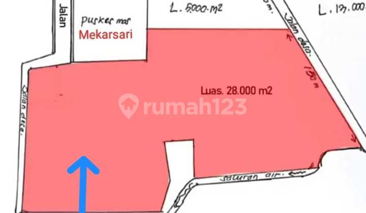 For Sale Tanah Kavling Komersial Dan Industri Di Mekarsari Citeras Lebak Rangkas Bitung