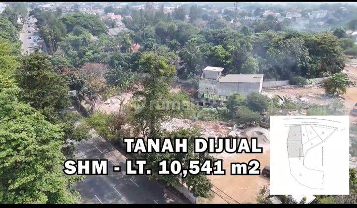 Tanah Komersial Pinggir Jalan Raya Serpong Sebrang Persis Gudang Tekno Tangerang Selatan 1