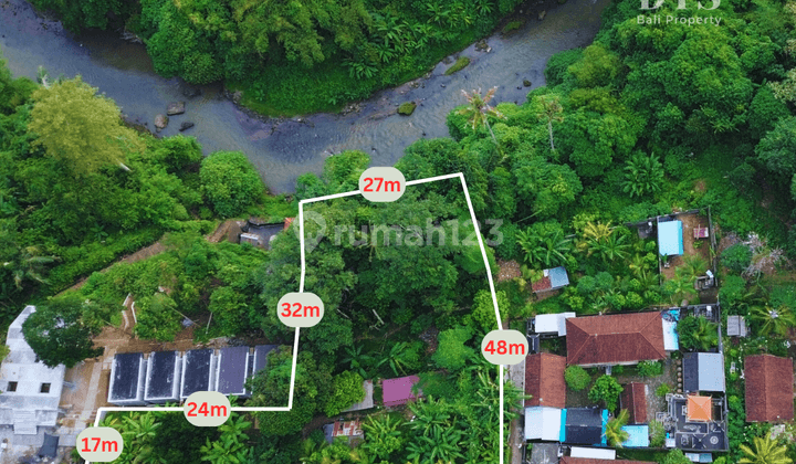 For Sale Leasehold Land With Los Wos River At Lodtunduh Ubud 2