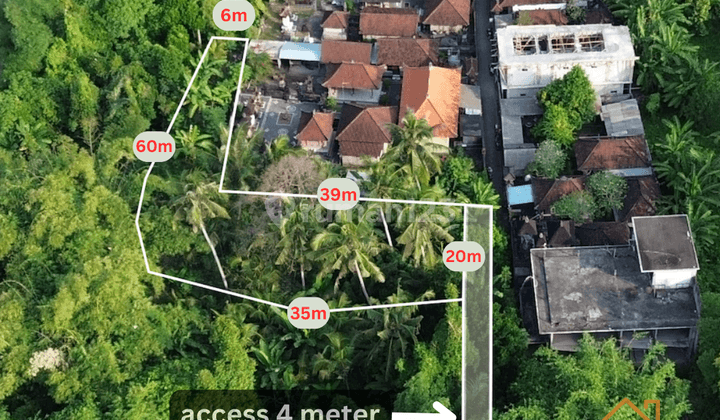 For Sale Leasehold Land With Ricefield View At Mawang Lodtunduh , Ubud 2