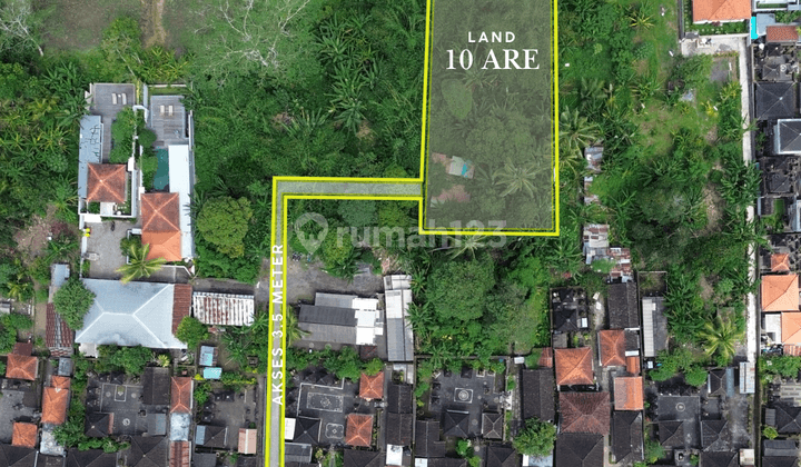 For Sale Leasehold Land near Ubud Centre at Tirta TAwar - Ubud 1