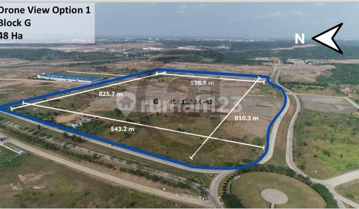 Dijual Tanah Industri Karwang Barat Zona Industri
