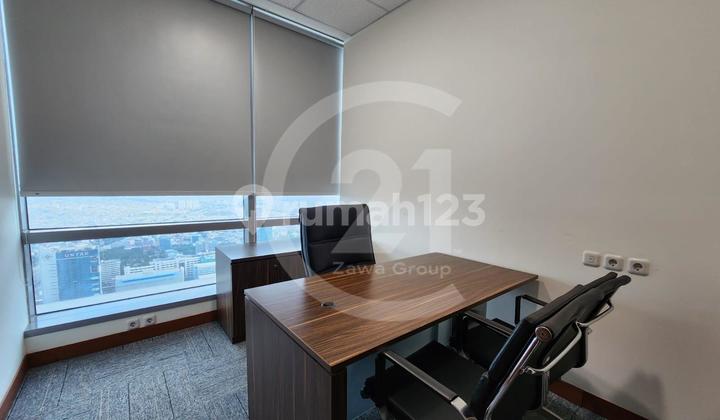 Disewakan Soho Capital Semi Furnished Lantai Tinggi