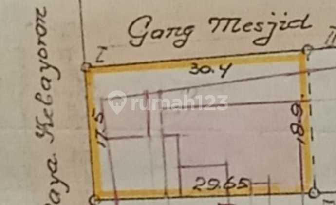 Jual Rumah tua Hook Bisa Usaha Komersil Kebayoran Lama 2