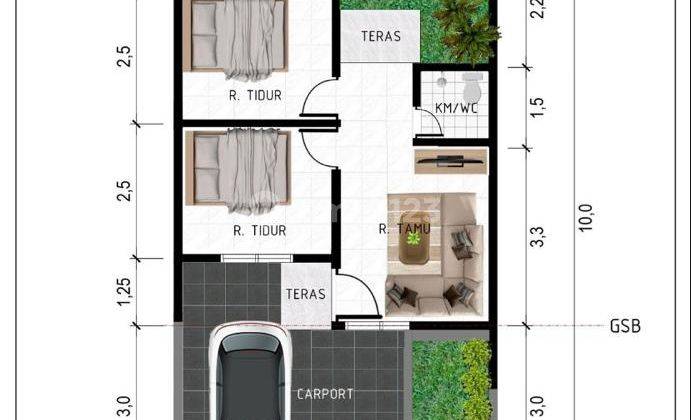  Dijual Rumah Baru Di Sentul Indah Residence 2, Sentul City Ssr422 2