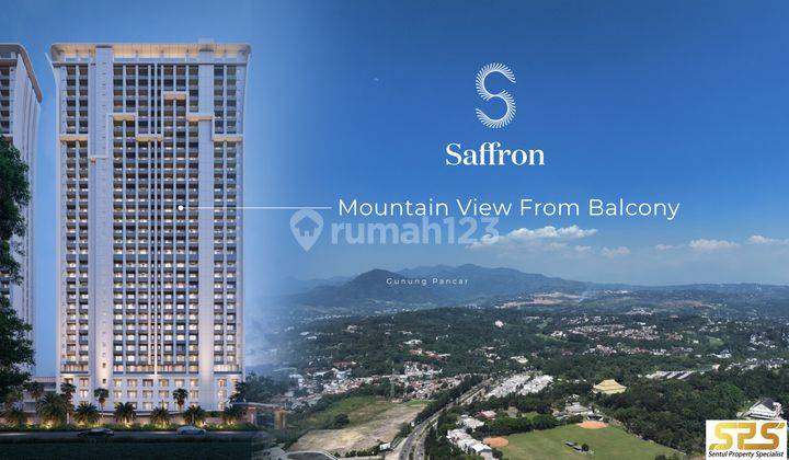  Dijual Apartmen Baru+kolam Renang Di Saffron Sentul City Ssr629  1