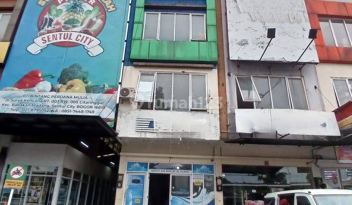 DISEWA RUKO 3.5LT LOKASI TERDEPAN PASAR BERSIH SENTUL SSC101 102 1