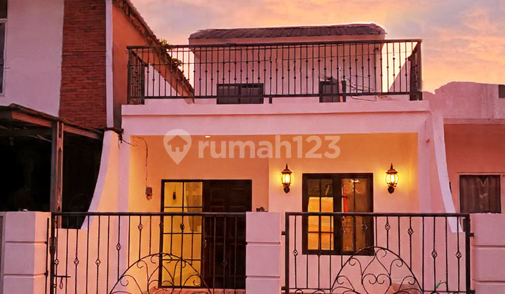 DISEWA RUMAH TAHUNAN BARU RENOVASI 2 LANTAI SIAP HUNI SENTUL CITY