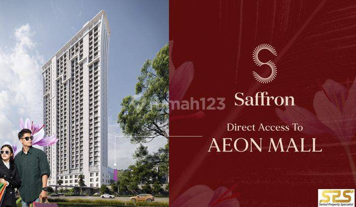  Dijual Apartmen Baru+kolam Renang Di Saffron Sentul City Ssr629  2