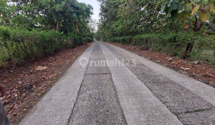 TANAH LUAS NEMPEL PINGGIR JALAN WONOGIRI  1