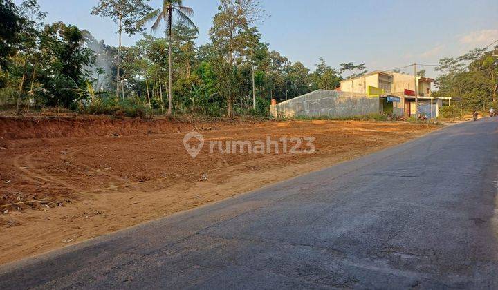 DI JUAL TANAH NEMPEL PINGGIR JALAN CEPOKO COCOK BUAT USAHA/HUNIAN 1