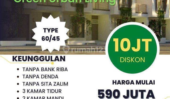 Rumah murah 2 lantai deket mall transmart cibubur/tol cibubur  2