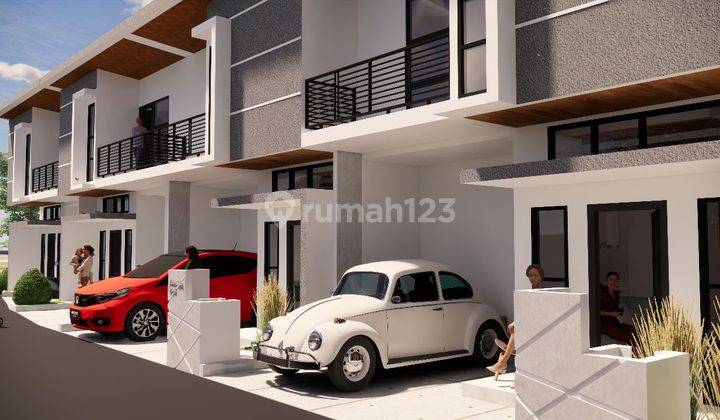 Rumah murah 2 lantai dekat mall transmart cibubur tol cibubur  7