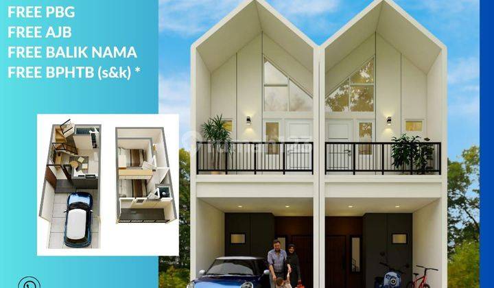 Rumah murah 2 lantai deket mall Cijantung Jakarta timur  1