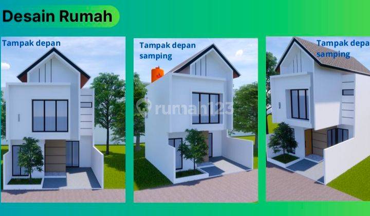 Rumah mewah deket tol taman mini LRT TMI 1