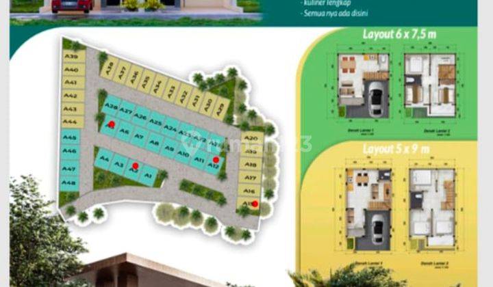 Rumah 2 Lantai Siap Huni Gaya Eropa Deket Rs Bhayangkara Brimob Stasiun Ui 2