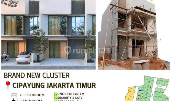 Rumah Mewah 2 Lantai Full Bata Merah Deket Lrt Ciracas/Mc'D Cipayung 1