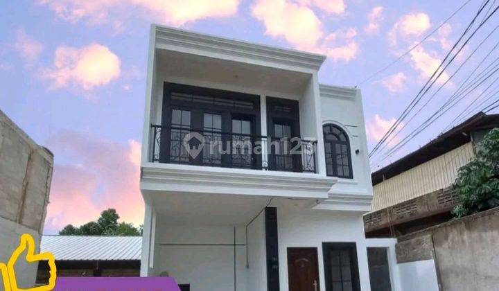 Rumah 2 Lantai Gaya Eropa Siap Huni Di Kepala Dua Depok  1