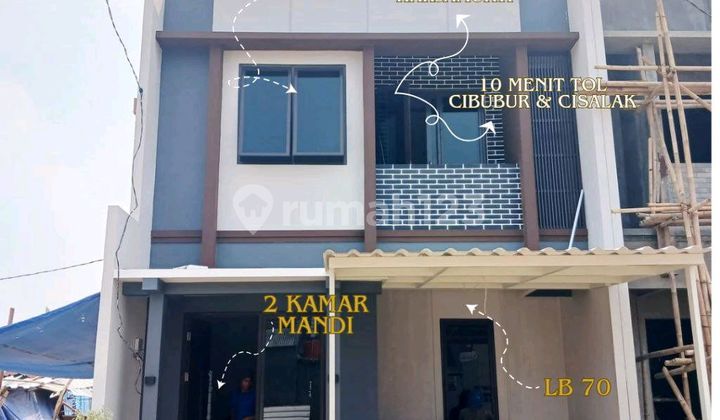 Luxury 2-Story House 6 Minutes to Harjamukti LRT and Cibubur Toll Road