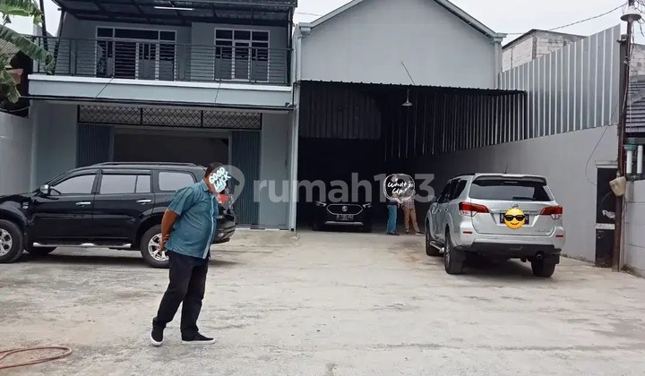 Dijual Cepat Gudang Berbentuk Ruko Kantor Jalan Raya Pondok Kopi 1