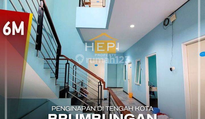 Dijual penginapan di tengah kota semarang BU 1