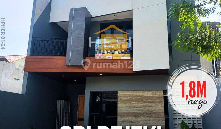 Dijual rumah di sri rejeki semarang 1