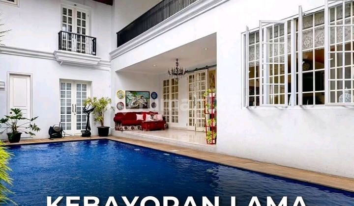 Kebayoran Lama Siap Huni American Classic Design Semi Furnished