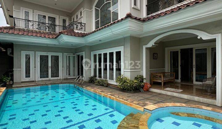 Permata Hijau Luxurious Classic House Turun Harga Best Price  1