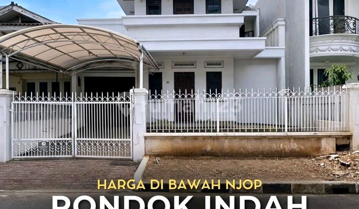 Pondok Indah Rumah Siap Huni Dalam Komplek Harga Dibawah NJOP