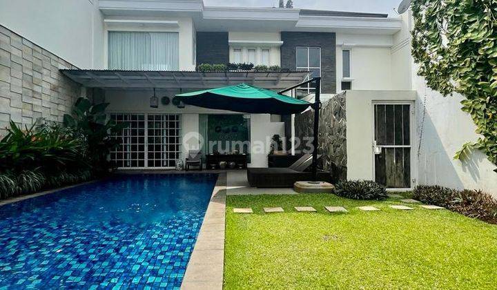 Duren Tiga Luxurious Modern Tropical Townhouse Lokasi Strategis  1