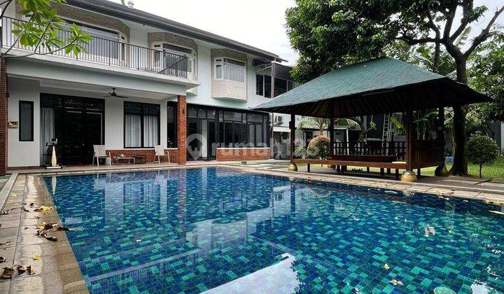 Kemang Ampera Modern Tropical House Halaman Luas Turun Harga  1