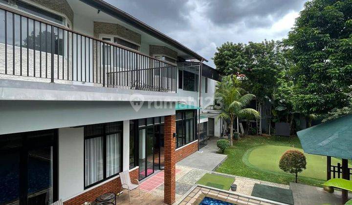 Kemang Ampera Modern Tropical House Halaman Luas Turun Harga  2