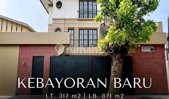 Kebayoran Baru Brand New House Semi Furnished Prime Area 