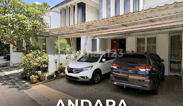 Andara Pangkalan Jati Modern Minimalist House Within a Complex