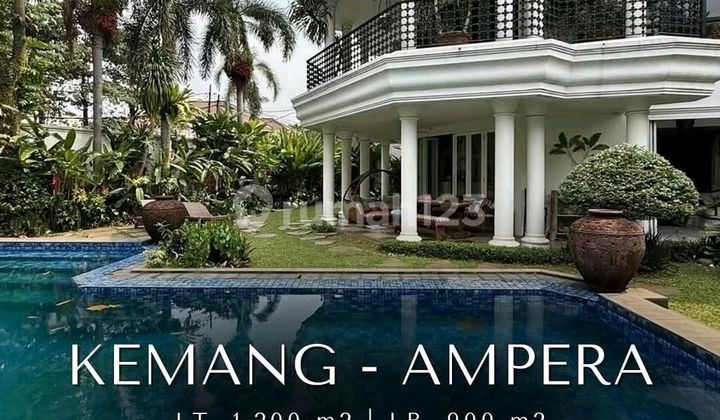 Kemang Ampera Modern Classic House Furnished Expat Area 