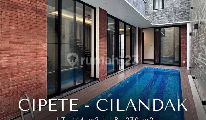 Cipete Cilandak Lokasi Strategis Brand New House Semi Furnished Cipete Cilandak Lokasi Strategis Brand New House Semi Furnished